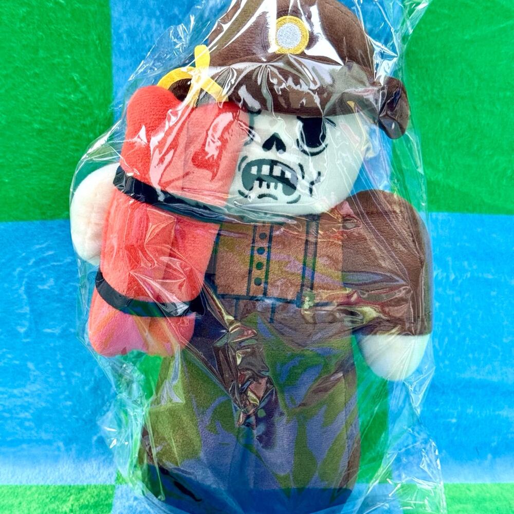 ROBLOX Zombie Miner Plush SEALED With Dynamite Bomb From The Dead Rails Game